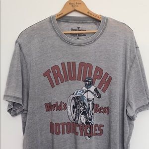 Triumph lucky brand tee
